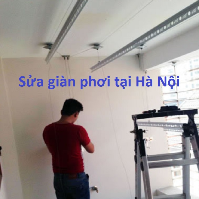 sửa giàn phơi tại phường Ba Đình