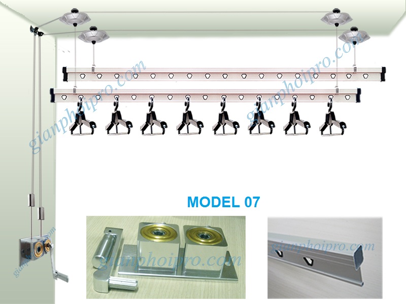 Giàn phơi thông minh Model 07